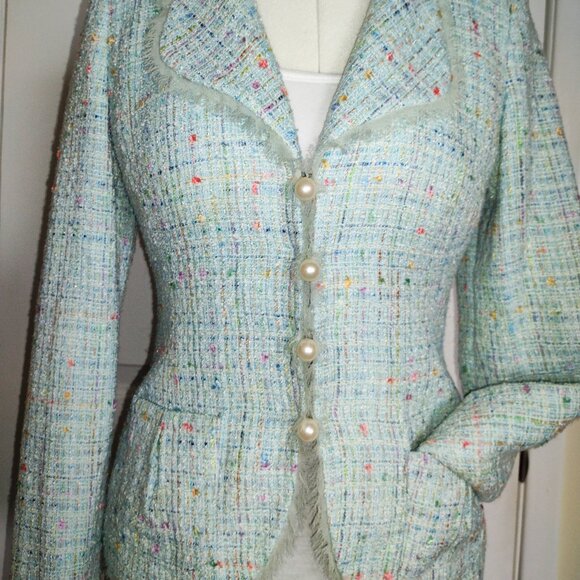 Sunny Choi silk summer jacket size 4 (fit 6) - Picture 1 of 7